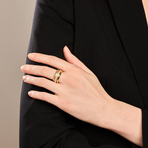 Bague 53 Piaget Possession - Bague en or jaune et diamants 58 Facettes 244