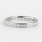 Bague 55 FRED - Alliance en platine et diamants taille princesse 58 Facettes 259