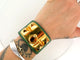 Bracelet Hermès Collier de Chien Médor - Bracelet en cuir Epsom vert 58 Facettes 273702