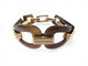 Bracelet Hermès Écuyère - Bracelet en corne et métal doré 58 Facettes 273708