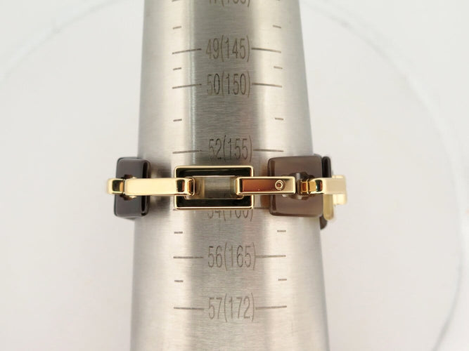 Bracelet Hermès Écuyère - Bracelet en corne et métal doré 58 Facettes 273708