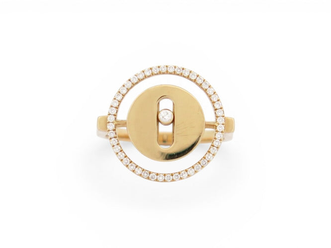 Bague 49 Messika Lucky Move PM - Bague en or jaune 18k et diamants 0,3 ct 58 Facettes 273706