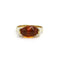 Bague 52 Bague en or jaune 750 sertie d’un ambre copal 58 Facettes 260090R