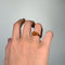 Bague 52 Bague en or jaune 750 sertie d’un ambre copal 58 Facettes 260090R