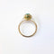 Bague 55 Bague marguerite entourage émeraude et diamants en or jaune 18K 58 Facettes BAG.MARGT.E.FIL-FA.70
