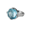 Bague 53 Bvlgari Parentesi - Bague cocktail en or blanc, topaze et diamants 58 Facettes 273