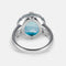Bague 53 Bvlgari Parentesi - Bague cocktail en or blanc, topaze et diamants 58 Facettes 273