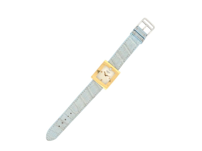 Montre Hermès Belt BE1.220 - Montre quartz 30 mm plaquée or 58 Facettes 273616