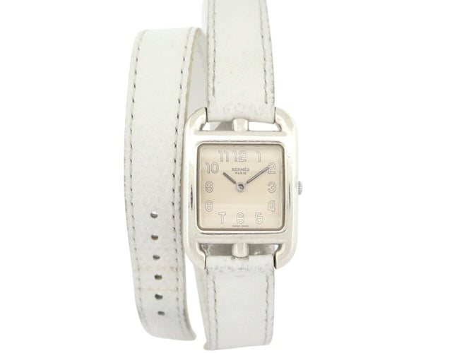 Montre Hermès Cape Cod PM CC1.250 - Montre quartz en argent 925, 31 mm 58 Facettes 273615