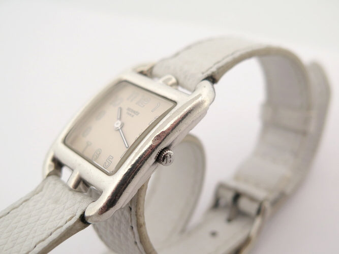 Montre Hermès Cape Cod PM CC1.250 - Montre quartz en argent 925, 31 mm 58 Facettes 273615