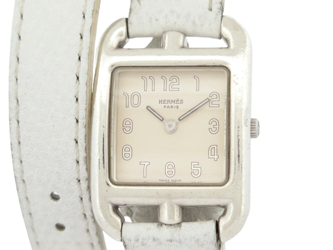 Montre Hermès Cape Cod PM CC1.250 - Montre quartz en argent 925, 31 mm 58 Facettes 273615