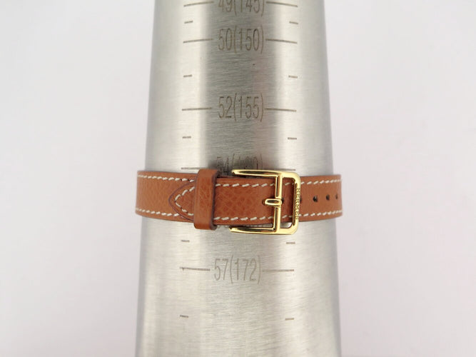 Montre Hermès Kelly Cadenas PM - Montre quartz 20 mm plaqué or 58 Facettes 273614