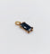 Pendentif Pendentif Art déco en or 18k et saphir synthétique 58 Facettes A06815