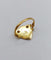 Bague 51 Bague chevalière blason vintage en or 18k et platine, diamants 58 Facettes A06817