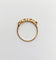 Bague 50 Demi-alliance vintage - Bague en or jaune 18k, rubis et diamants 58 Facettes A06820