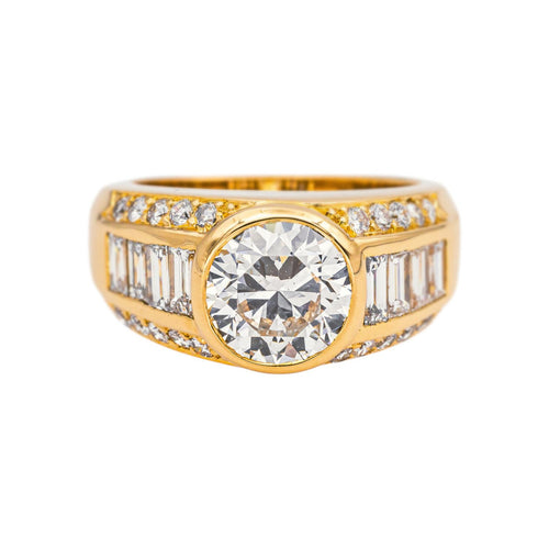 Bague 50 Bague Or jaune Diamant 58 Facettes 5237060CN