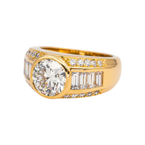 Bague 50 Bague Or jaune Diamant 58 Facettes 5237060CN
