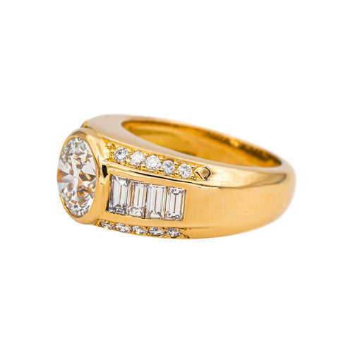 Bague 50 Bague Or jaune Diamant 58 Facettes 5237060CN