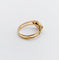 Bague 51 Bague serpent antique en or rose 18k avec verres rouges et verts 58 Facettes A06821