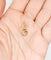 Pendentif Pendentif lettre C vintage en or jaune 18k et diamant 58 Facettes A06826