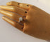 Bague 53 Bague solitaire diamant taille brillant en or blanc 18 ct et platine 58 Facettes Bague