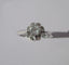 Bague 53 Bague solitaire diamant taille brillant en or blanc 18 ct et platine 58 Facettes Bague