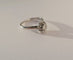 Bague 53 Bague solitaire diamant taille brillant en or blanc 18 ct et platine 58 Facettes Bague