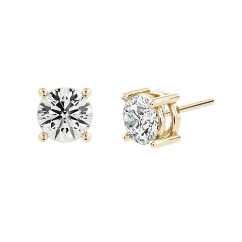 Boucles d'oreilles NIM - Boucles d’oreilles en or jaune 18K et diamants 58 Facettes UKD364811MM