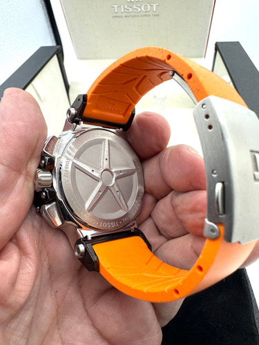 Montre Tissot T-Race - Montre homme à quartz en acier 45 mm 58 Facettes 260034