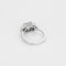 Bague 53.5 Bague solitaire - Diamant taille princesse 2,02 ct en or blanc 58 Facettes DIN0301X2