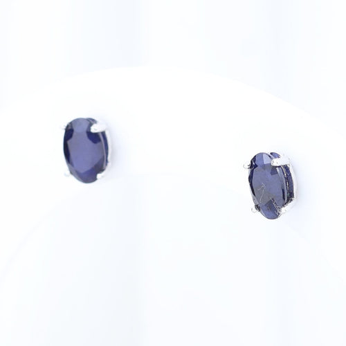 Montre Pendientes convertibles en or blanc 18K avec saphirs, diamants et perle 58 Facettes 138512