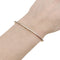 Bracelet Bracelet jonc or rose et diamants. 58 Facettes 35449