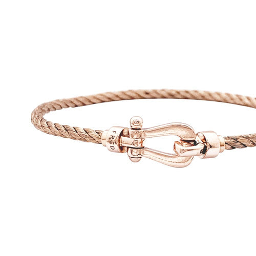 Bracelet Bracelet Fred, "Force 10", or rose. 58 Facettes 35456