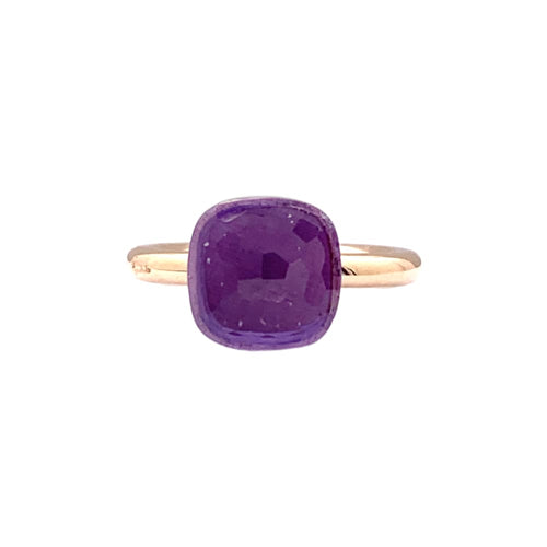 Bague 51 Bague Pomellato, "Nudo Classic", deux ors, améthyste. 58 Facettes 35363