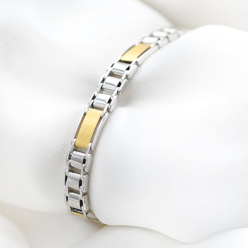 Bracelet Bracelet en or à deux faces 58 Facettes 22581