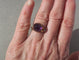 Bague 54 Bague en or jaune et améthyste pain de sucre 7 ct, circa 1910 58 Facettes Bague