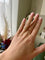 Bague Bague en or jaune 18 K sertie d’un diamant taille ancienne 1,26 ct 58 Facettes