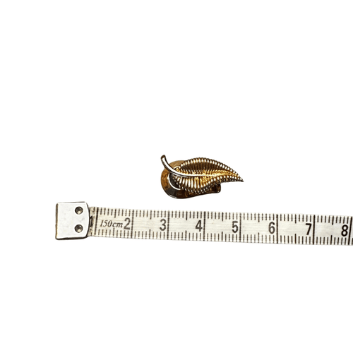 Mauboussin - Clips d'oreilles feuille en or jaune 18 carats 58 Facettes 50175