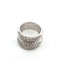 Bague en or blanc 18 ct avec diamants 58 Facettes 1157 F OC