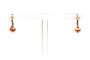 Boucles d'oreilles Boucles d'oreilles Art déco dormeuses en or jaune 18 carats 58 Facettes B825