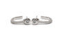 Boucles d'oreilles Boucles d'oreilles - Or blanc 18 carats et diamants taille brillant 0,888 ct 58 Facettes 23546