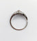 Bague 54 Bague Art déco en or blanc 18k et platine, diamants 58 Facettes A06836