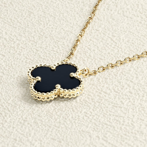 Collier Collier Van Cleef & Arpels Alhambra Onyx Or Jaune 58 Facettes OC-63900029