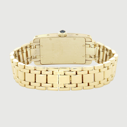 Montre Montre Cartier Tank Américaine Or jaune 58 Facettes OC-68802023