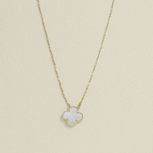 Collier Collier Van Cleef & Arpels Alhambra Nacre Or Jaune 58 Facettes OC-63900031