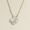 Collier Collier Van Cleef & Arpels Alhambra Nacre Or Jaune 58 Facettes OC-63900031