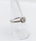 Bague 56 Bague solitaire Art déco en or blanc 18k et platine, diamants 58 Facettes A06837