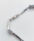 Bracelet Bracelet vintage style Art déco en or blanc 18k, saphirs synthétiques et diamants 58 Facettes A06838