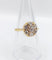 Bague 55.5 Bague marguerite antique en or 18k et diamants taille ancienne (circa 1900) 58 Facettes A06842