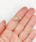 Bague 55.5 Bague marguerite antique en or 18k et diamants taille ancienne (circa 1900) 58 Facettes A06842